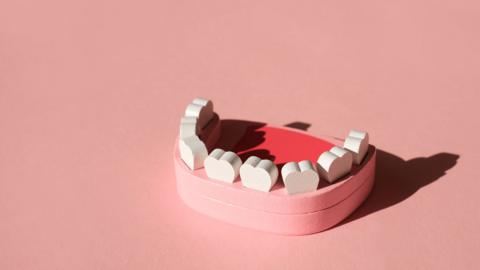 An illustration of a false jaw