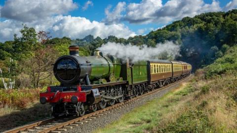 A Severn Valley Railway locomotive