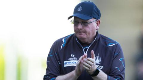 Falkirk manager John McGlynn