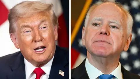 Trump and Governor Walz