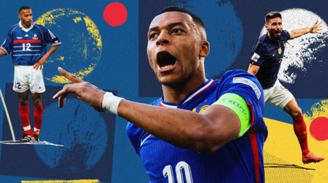 France striker Kylian Mbappe