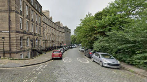 A general view of Royal Crescent in Stockbridge.