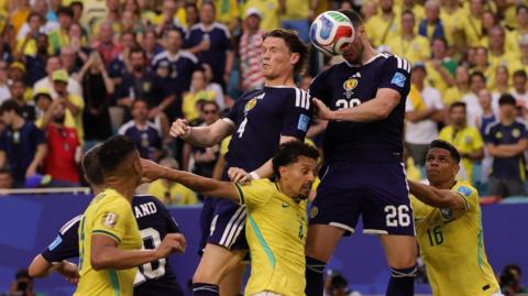 Scotland v Brazil