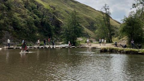Dovedale stepping stones