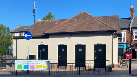 Spalding Sheep Market's public toilets.