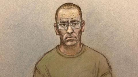 Paul Doyle court sketch