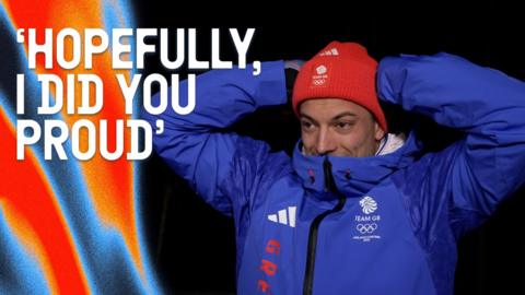 Matt Weston interview after winning gold in men's skeleton