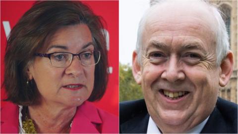 Eluned Morgan a Wayne David