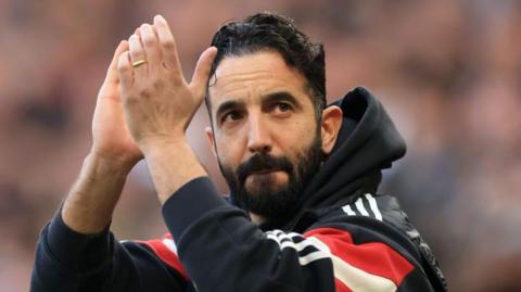 Manchester United manager Ruben Amorim