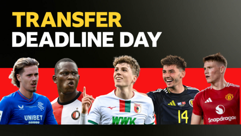 Deadline day graphics