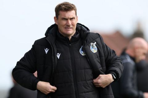 Matt Taylor, manager of Bristol Rovers