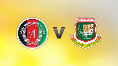 Afghanistan v Bangladesh badge graphic
