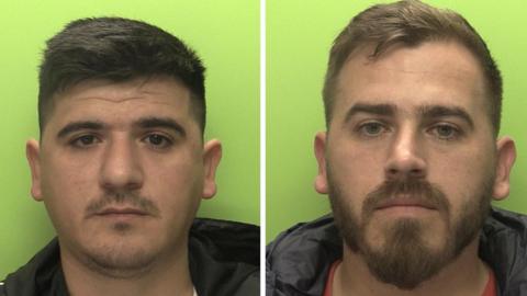 Cristian and Felix Urcaciu mugshots