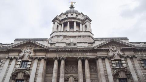  General view of the Central Criminal Court, popularly known as the Old Bailey.