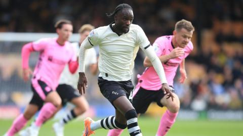 Devante Cole playing for Port Vale