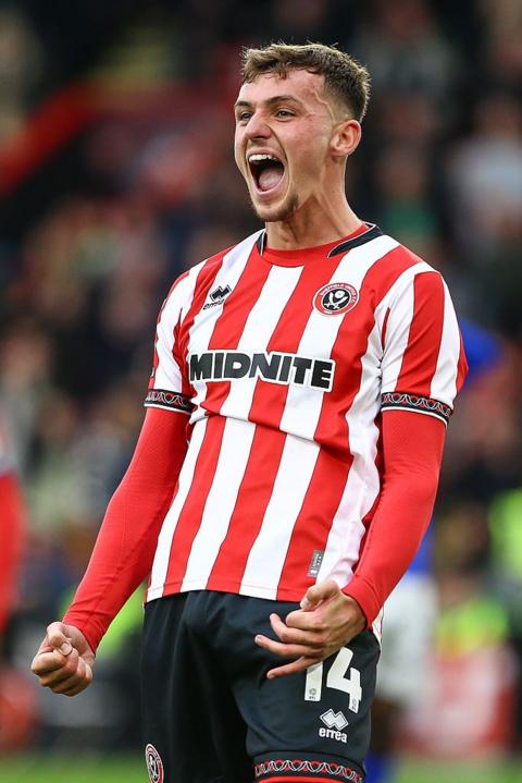 Sheffield United defender Harrison Burrows