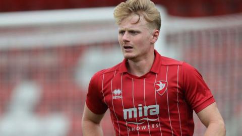 Ben Williams in action for Cheltenham