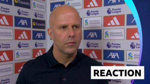 Arne Slot discusses Liverpool's difficult season after a draw against Brentford on the final day