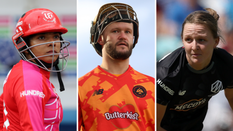 Sophia Dunkley, Ben Duckett and Lauren Filer split graphic