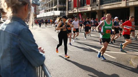An image from the Great Manchester Run 2023