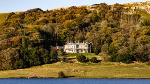 Malham Tarn House, overlooking Malham Tarn in the Yorkshire Dales National Park