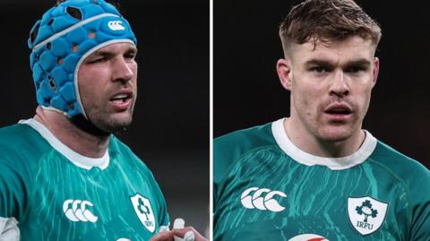 Tadhg Beirne and Garry Ringrose