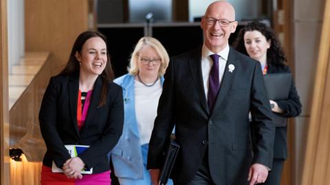 Kate Forbes and John Swinney