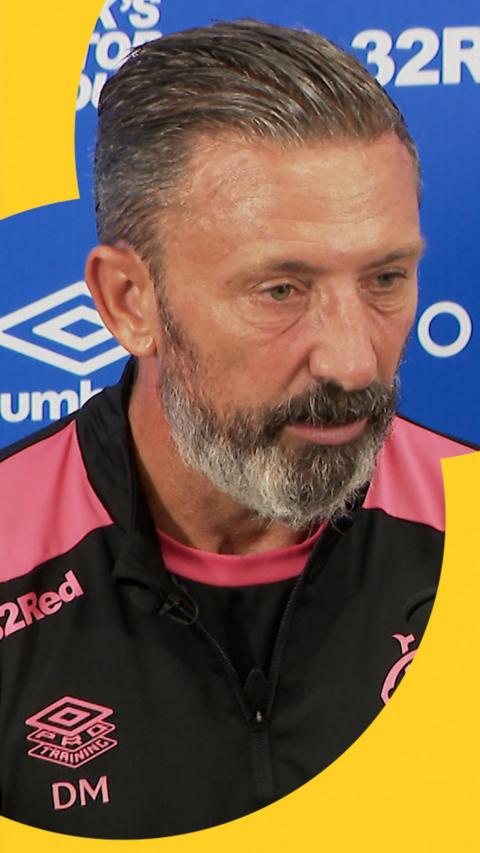 Rangers manager Derek McInnes