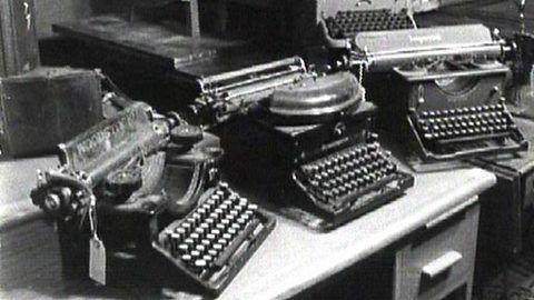 Vintage typewriters