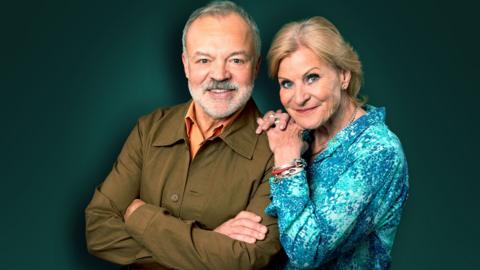 Graham Norton and Maria McErlane