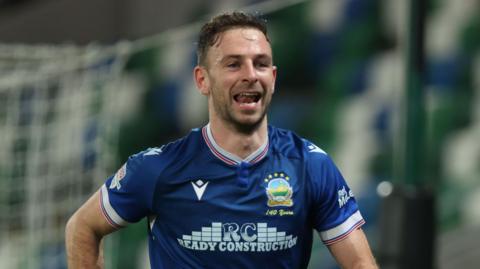 Matthew Fitzpatrick celebrates