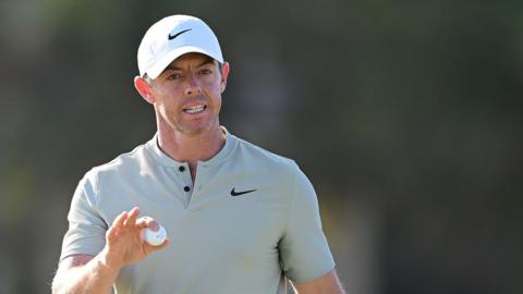 Rory McIlroy at the DP World Tour Championship