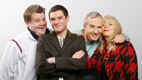 James Corden, Mathew Horne, Larry Lamb and Alison Steadman