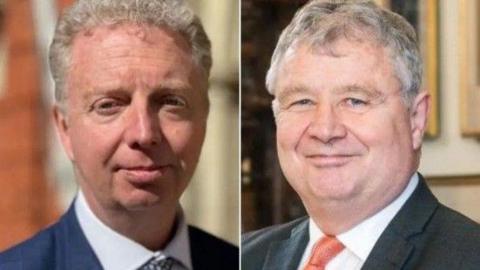 Alex Allinson and Chris Thomas