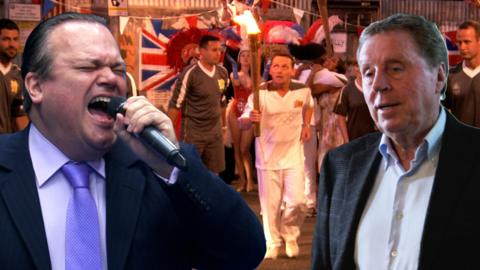 Shaun Williamson, the London 2012 torch relay and Harry Redknapp