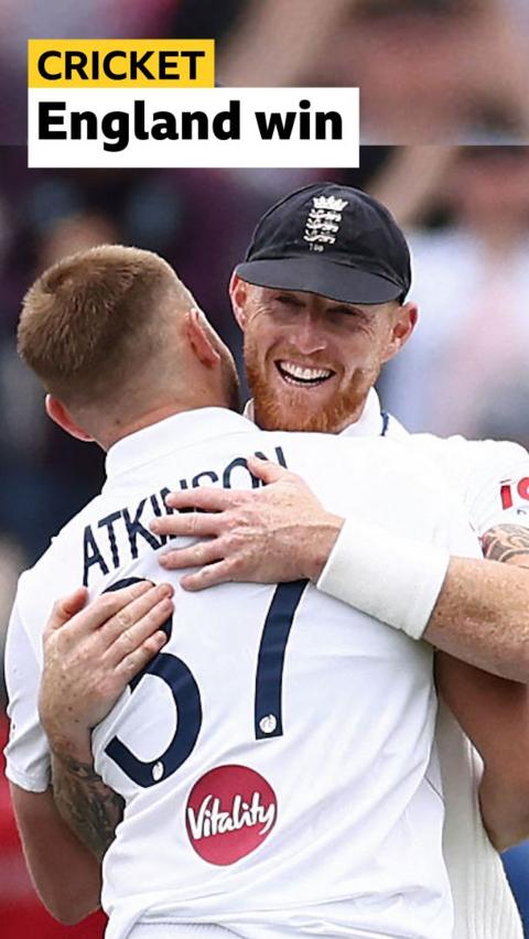 Ben Stokes and Gus Atkinson 