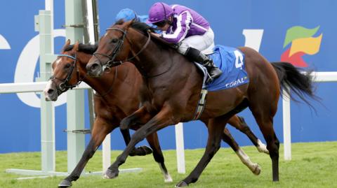 Delacroix and Ombudsman on the finish line