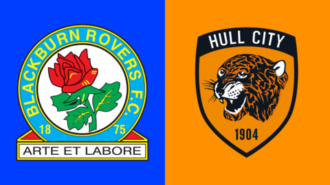 Blackburn Rovers and Hull City football club crests (Photo: BBC)