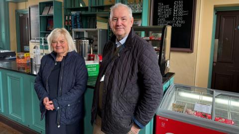 Peter Gilbertson and Jenny Pickstock