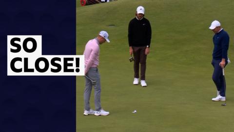 Justin Thomas, Tommy Fleetwood & Rory McIlroy