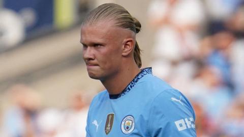 Manchester City striker Erling Haaland