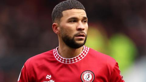 Naki Wells on the pitch this season during a Bristol City match