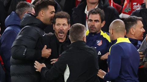 Atletico Madrid manager Diego Simeone