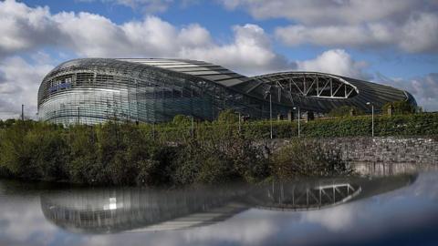 The Aviva Stadium in Dublin