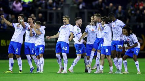 Barrow celebrate