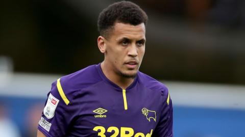 Ravel Morrison playing for Derby