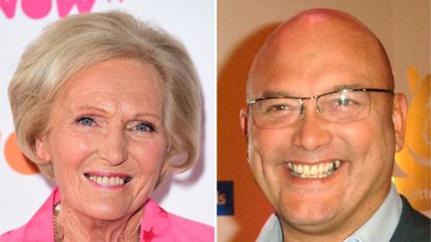 Mary Berry and Greg Wallace