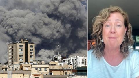 Tehran a Dwynwen Hywel