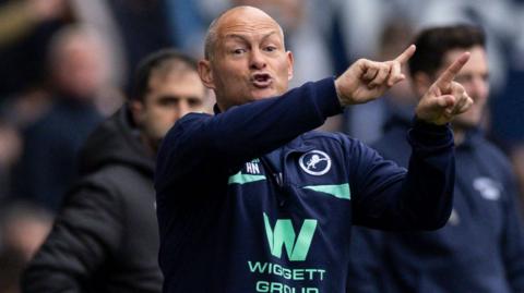 Millwall manager Alex Neil