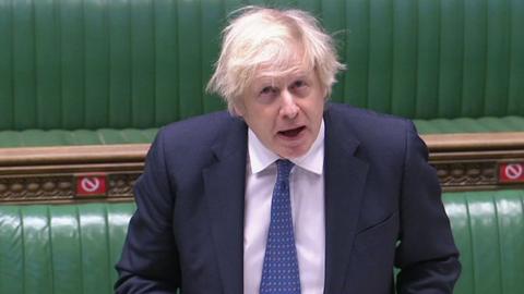 Boris Johnson at PMQs